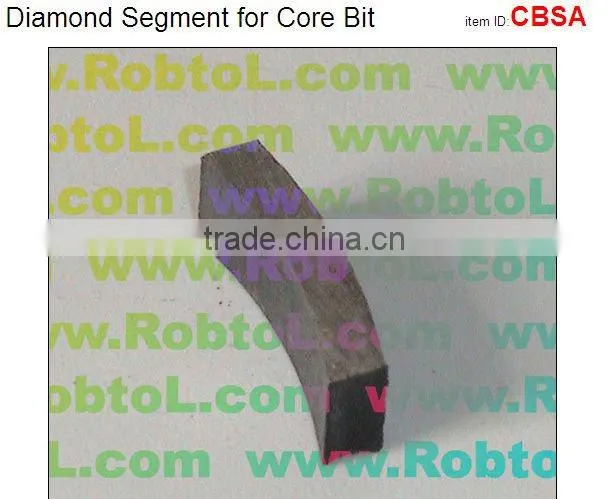 Diamond Segments For Core Bits:Normal Segments
