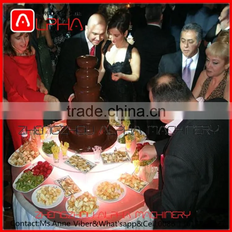 High quality chocolate fountain machine with low price