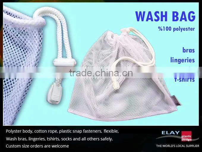 Drawstring laundry bag