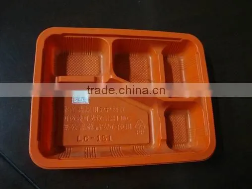biodegradable disposable plastic take away food box making machine