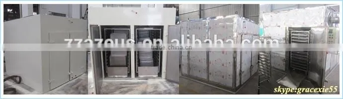 Widely used efficient electric heat hot air ginger drying machine price