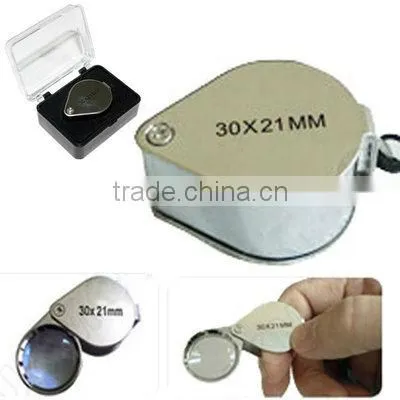 30x 21mm Jewelers Eye Loupe Magnifier Magnifying glass