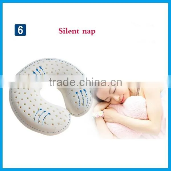 High quality natural latex foam whole rubber pillow