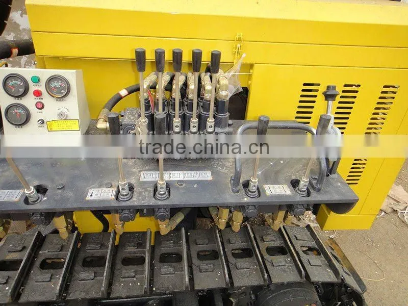 High performance crawler rock drilling machine