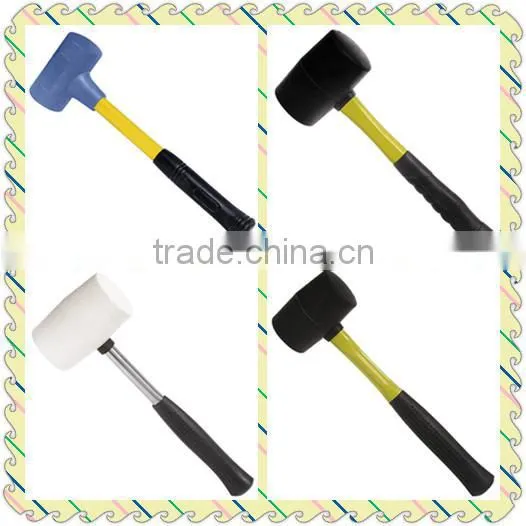 orange breaker hammer pvc rubber hammer inelasticity hammer