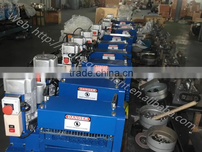 recycling equipment manufactuers cable wire stripping and peeling machine industrial professional recycling machinery