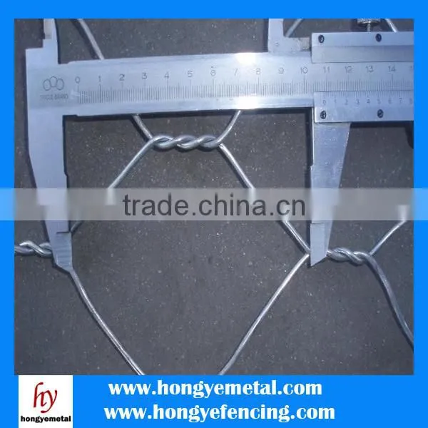 High Quality PVC/ Galvanized Hexagonal Wire Mesh For Chicken/Animal/Safety Fence