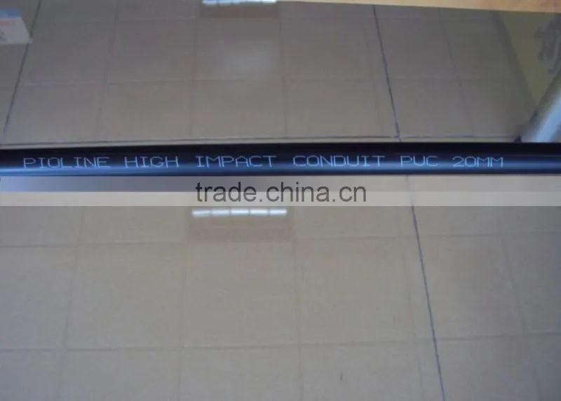 hot sale plastic pipe manufacture pvc electrical conduit pipe price list