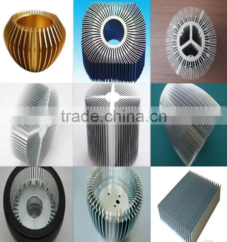 aluminum led heat sink heat pipe