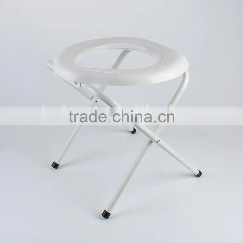 OUTDOOR CAMPING Portable Toilet With 6pcs Big degradable Polybag,Foldable camping toilet Chair,Mobile Toilet