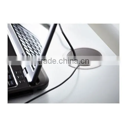 Desk with 2 Drawers Computer Workstation Table