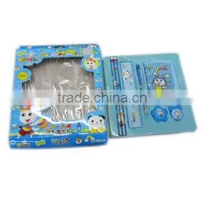 pencil ballpen eraser ruler back to school set in color box