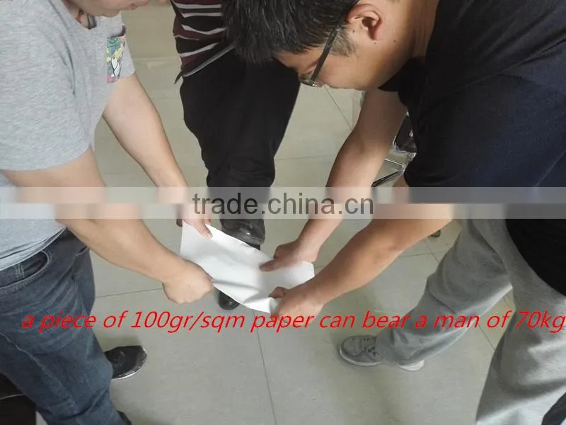 free sample hande made warp and weft paper material new design custom restaurant branded retail paper kraft bag