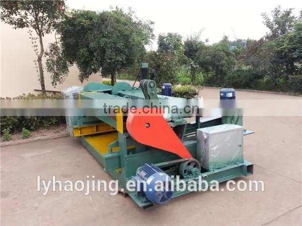 Veneer peeling and clipping lathe / No chuck wood rotary cutting machine