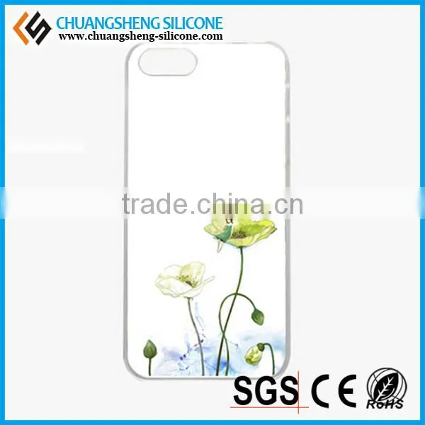 Newest Style Colored Drawing Silicone Phone Cover for iphone 6