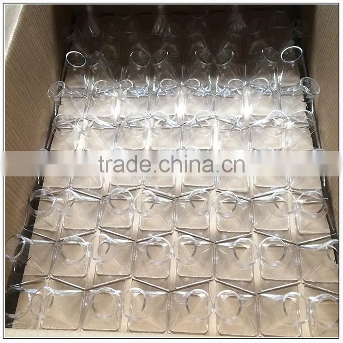 Alibaba custom transparent pc cover plastic mold maker