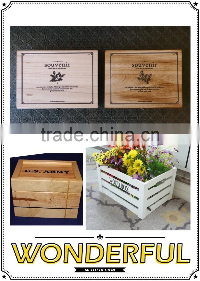 Brand New Double Drawer Blackboard Wooden Pen Holders Desktop Storage Box
