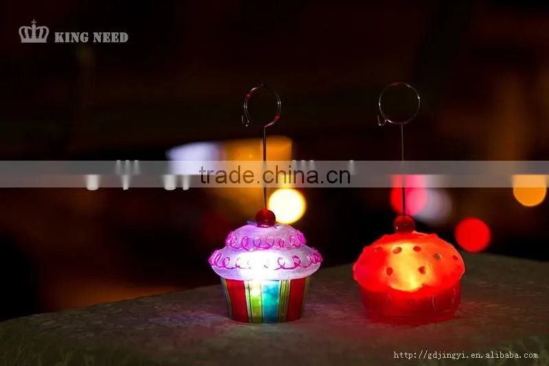 2014 cute cake shaped name card holder