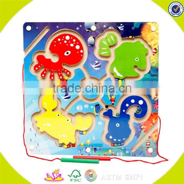 Wholesale teaching aid wooden numbers blocks toy interesting wooden numbers blocks box toy W11H007
