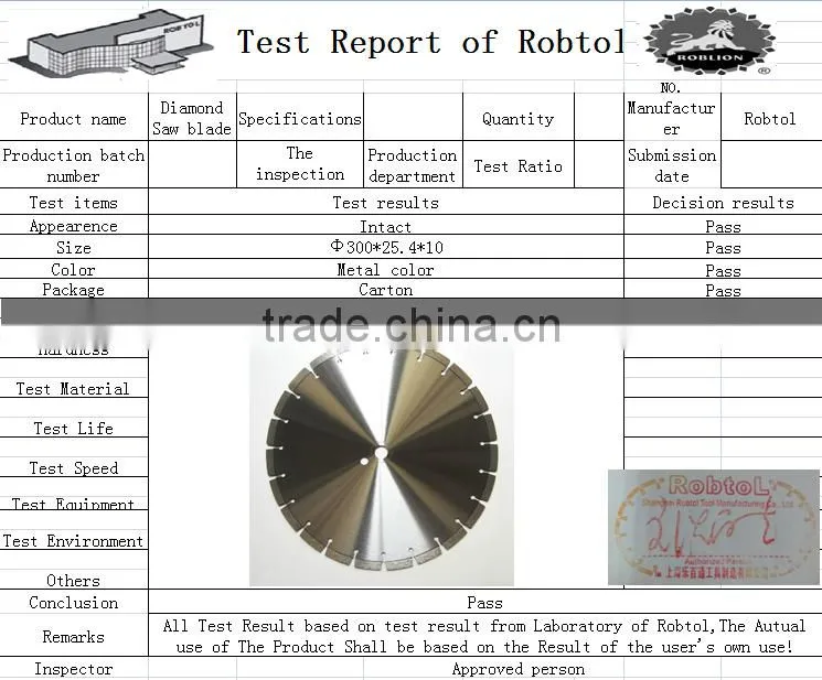 12" 300mm Concrete Diamond Saw Blade Walk Behind Saw Asphalt Paving Masonry Stone Cut Disc