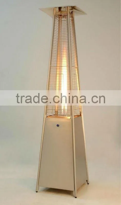 Stainless steel Patio Pyramid Gas Flame Heater