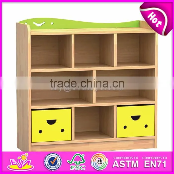 Best design combination multi wooden kids storage cabinet W08C196