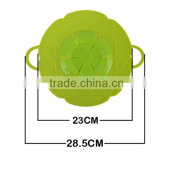 Silicone Pot Flower Silicone lid Spill Stopper Silicone Lid Cover