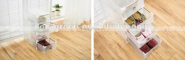 Wen's Clear Solid Plastic Shoe Box