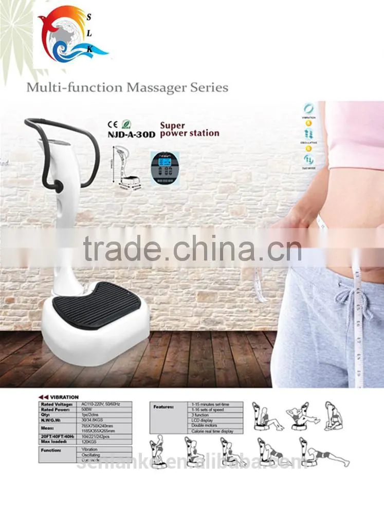 2014 New high power fitness equipment crazy fit massage with CE ROHS