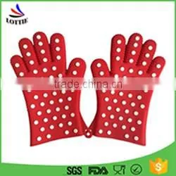 professional Kitchen Tools food grade Silicone Gloves heat resistant silicone oven mitts