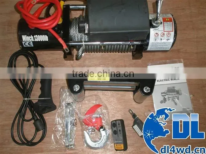 ATV/SUV 13000lbs Portable Mini 12v Wireless Electric Winch For Off Road