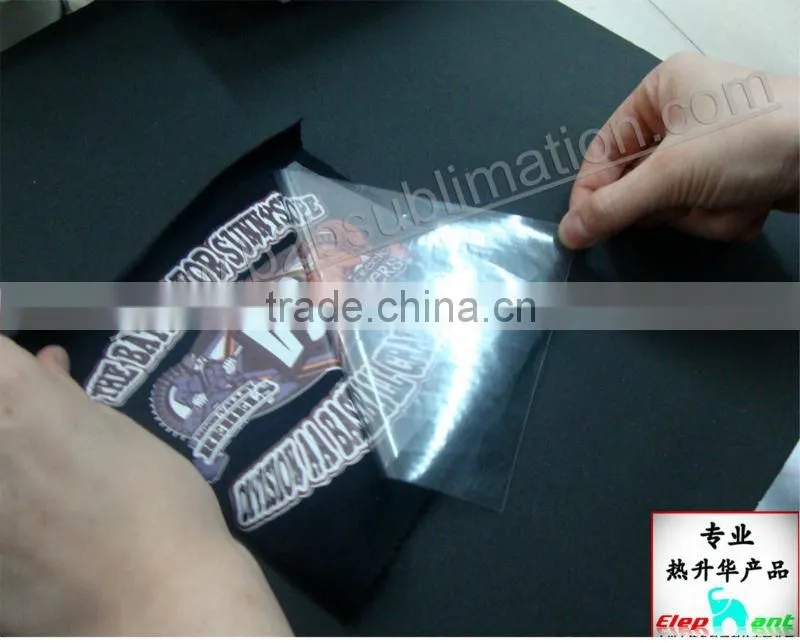 Dark roll eco solvent inkjet heat transfer paper for t-shirt cotton and fabric