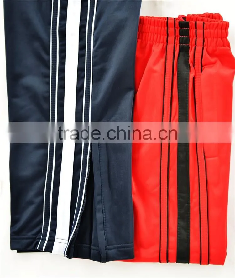 2016 hotsell men's 100% polyester tricot pants sport pants