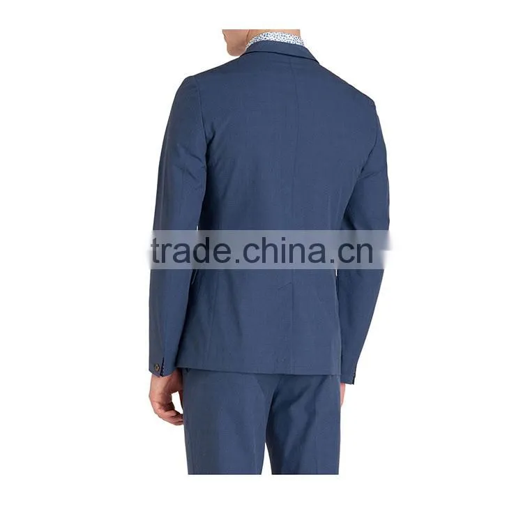 Wholesale Spring Summer Half Lined Polyester Viscose Jacket Blazer Best Brands Men'S Fashion Suit Design