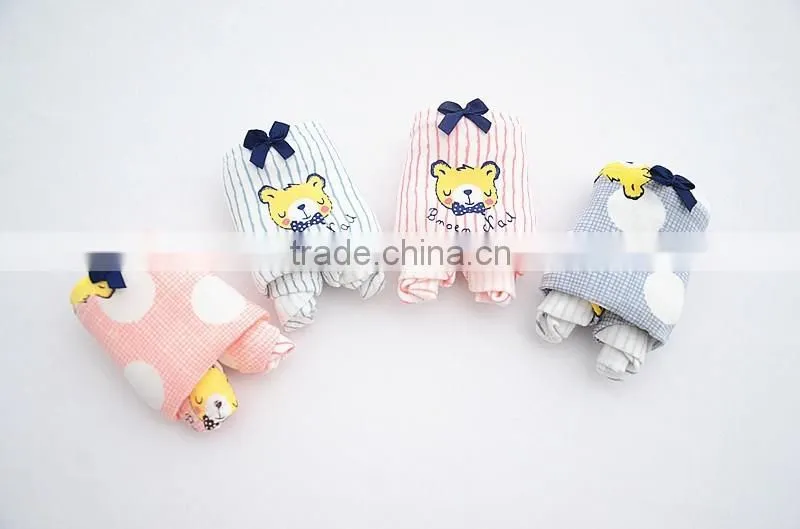 Seamless pure cotton underwear cute bnana large size girl briefs cartoon panties