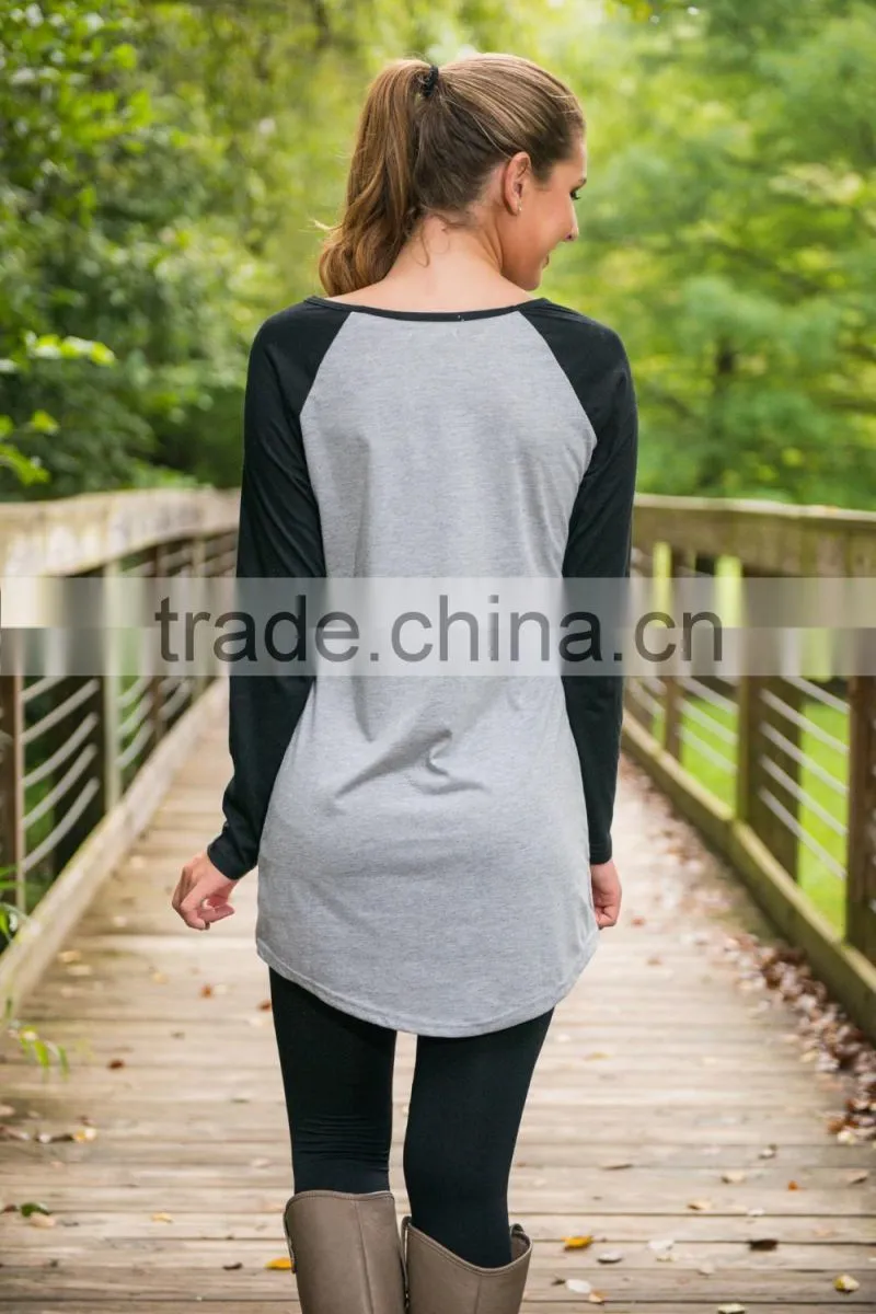 Hot Sale Women's Sexy Fashion Loose Tops Long Sleeve Round Neck Casual Blouse 2017