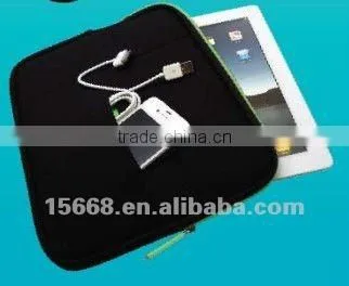 2012 hot sell neoprene anti-shock bubble laptop case