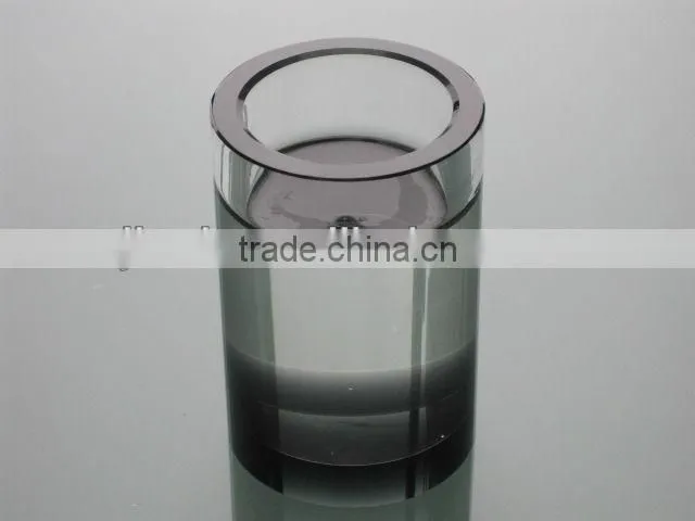 Round Crystal candle jar
