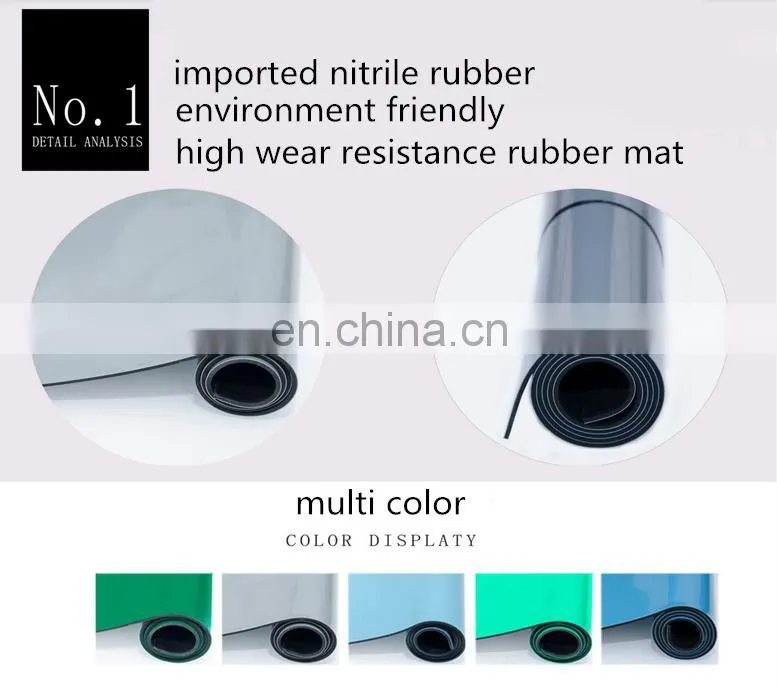12 years factory antistatic esd electrosttaic mat manufacture
