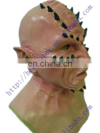 Horror Full Overhead with Neck Monster Alien Halloween Realistic Mask