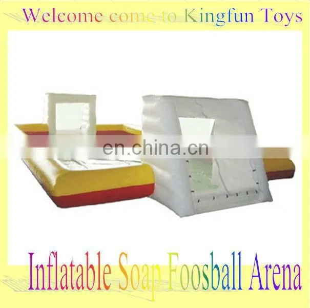 HOT inflatable human soccer cour,soccer sport