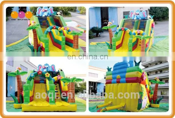 AOQI good price inflatable water slides commercial slide for kids