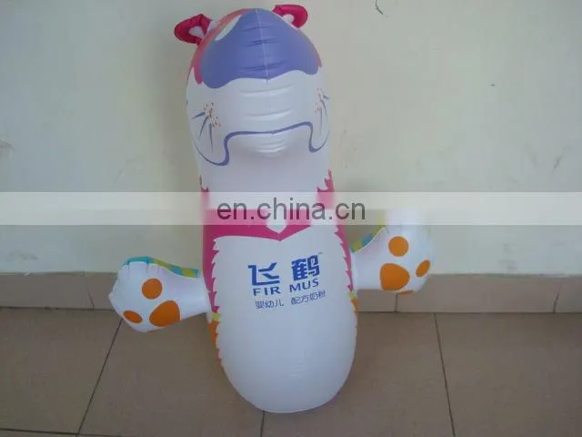 inflatable cartoon bop bag,puching bag