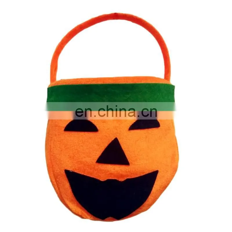 Halloween decorartion treat or trick and pumkin candy bags