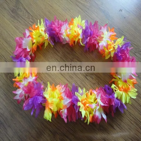 Wreath Carnival Flower Garland Wedding Flower lei