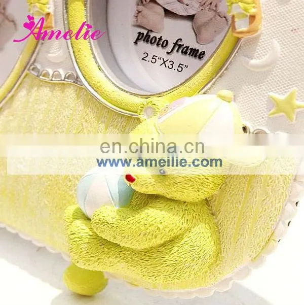 A0122 New design wholesale Bear Design Baby Photo Frame