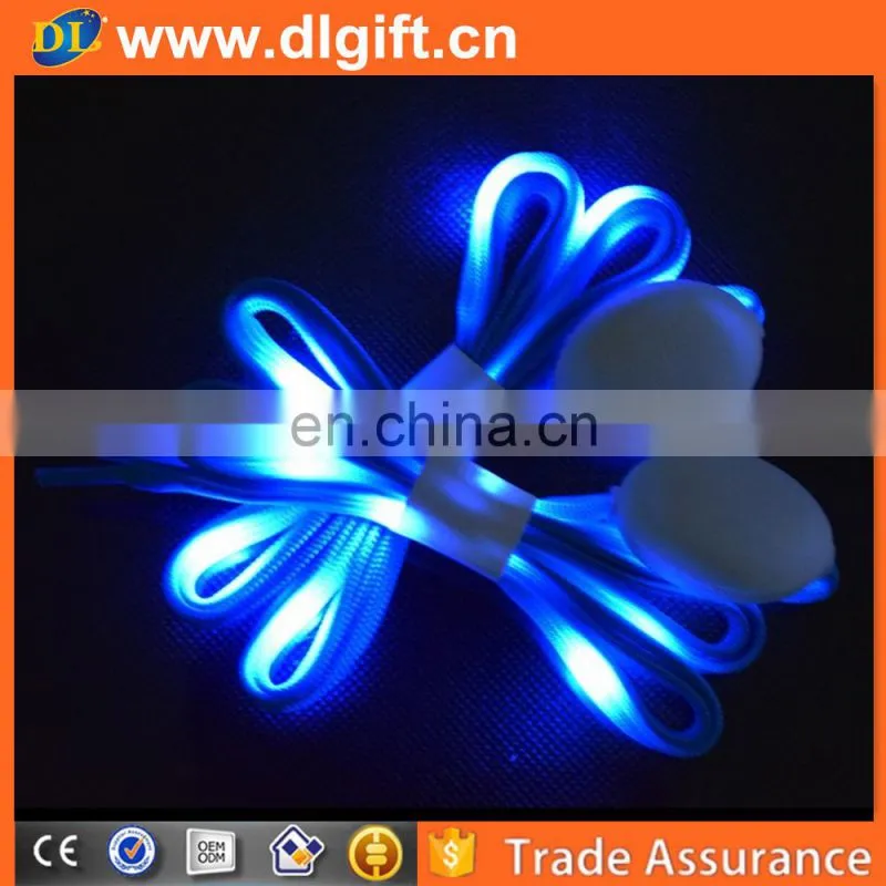 2018 Hot Selling Factory Price Led Shoe Lace Flashing Luminous LED Shoelaces