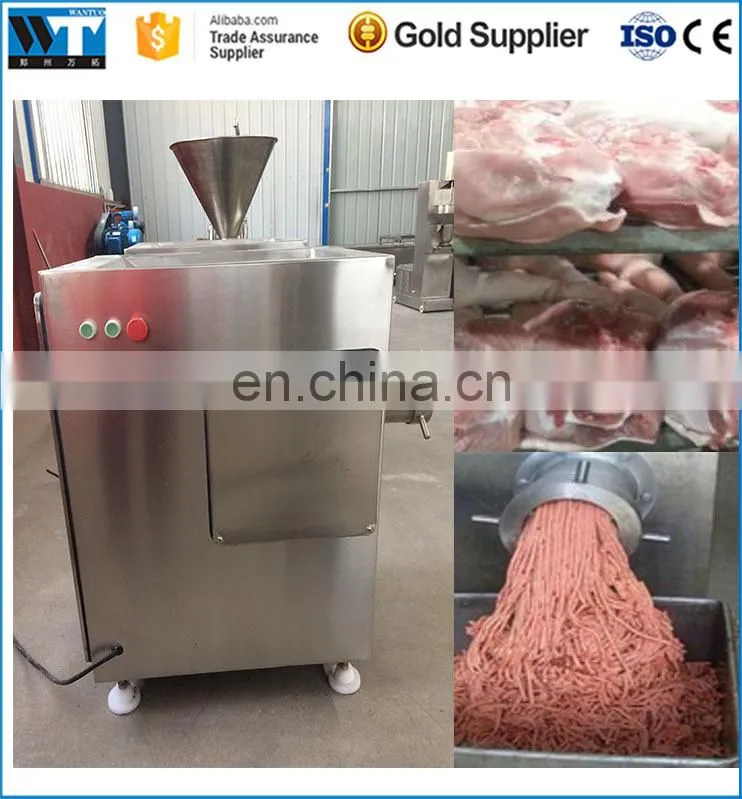 China made Stainless steel Frozen Chicken Beef Meat grinder machine price