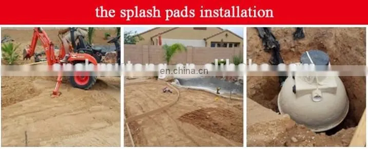 outdoor community park aquatic facility spray play