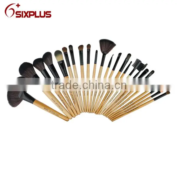 24 pcs beige makeup eyebrow brush / makeup blending brush / makeup eye brush